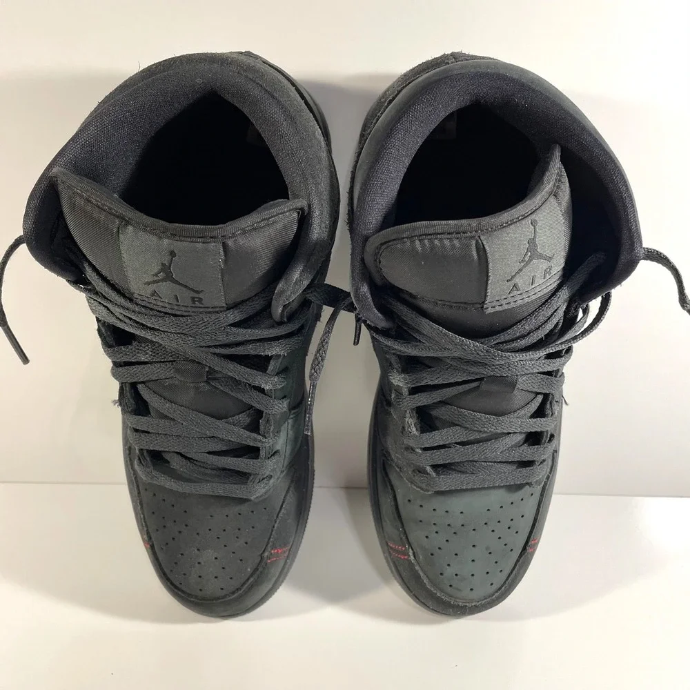 Nike Mens Size 9 Air Jordan 1 Mid SE Craft Dark Smoke Grey Black FD8634-001